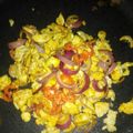emeart's cooksnap of when they made Palm oil scrambled egg.
