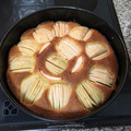 El cooksnap de Vieite cuando hizo Bizcocho de manzana fácil.