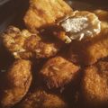 El cooksnap de CassiusColucci cuando hizo Pechuga de pollo Villeroy.