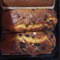El cooksnap de Romina Sansberro cuando hizo Budín navideño frutos secos.