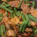 รูป Cooksnap ของ Sunisa Ruangthammarong เมื่อเขาทำ "หมูผัดพริกแกงถั่วฝักยาว"