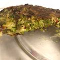 El cooksnap de Fernanda Genesio cuando hizo Tortilla de espárragos.