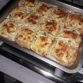 El cooksnap de Fran Otero cuando hizo Canastitas de ricota, jamón y queso.