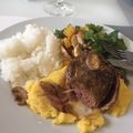 El cooksnap de Juan Esteban Uribe cuando hizo Filet migñon con salsa de champiñones.