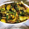 Suparna Sarkar's cooksnap of when they made পালং শাকের ঘন্ট(Palong shaker ghonto recipe in Bengali).