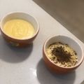 El cooksnap de Laly Bnvo cuando hizo Crema pastelera.