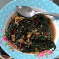 Cooksnap dari Stefany Tantilia untuk resep 554. Tumis Kangkung Jamur Saus Tiram