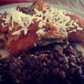 El cooksnap de David Moreno cuando hizo Chiles rellenos *Platillo típico del mes patrio* 😋.