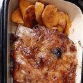 El cooksnap de alicia ines cuando hizo Ribs de cerdo a la barbacoa.