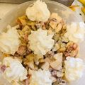 Haniya Khan's cooksnap of when they made Russian Salad #EidMeetUp #cookpadapp.