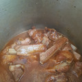 El cooksnap de Manolo Guerrero cuando hizo Costillas de cerdo en salsa al Pedro Ximénez.