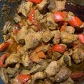 Cooksnap από Ειρηνη Μ. στη συνταγή Τηγανιά κοτόπουλου με πιπεριές