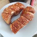 รูป Cooksnap ของ Baby Blues เมื่อเขาทำ หมูกรอบ ในหม้อทอดไร้น้ำมัน