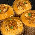 El cooksnap de Alejandro Muñiz cuando hizo Pan dulce glaseado de 1 kilo con frutas secas y abrillantadas.