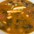 El cooksnap de erika neri cuando hizo 100.🍲Potaje de garbanzos y espinacas de mi abuela y mi madre🥬.