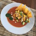 El cooksnap de Pao cuando hizo Sopa mexicana 🍲.