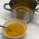 El cooksnap de Elena cuando hizo Crema de calabaza con queso de Cabra.