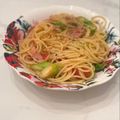 komugiko4's cooksnap of when they made ズッキーニとトマトのコンソメスパゲティ.