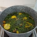 Cooksnap dari Tirai Ummu Syaddad untuk resep Sayur Bening Bayam Wortel (#pr_sayurbening)