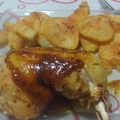 El cooksnap de Jorge Santagada cuando hizo Alitas de pollo con salsa de mostaza y miel.