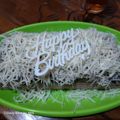 Cooksnap dari Bunda Ara untuk resep Brownies Ubi Ungu Kukus 2 telur