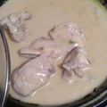 El cooksnap de Brenda Yepez cuando hizo Strogonoff de pollo sencillo.