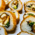 El cooksnap de Nicole Moller / @chefnicolemoller cuando hizo Sushi de pollo tempura.