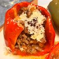 El cooksnap de Esther Vielba cuando hizo Pimientos rellenos de boloñesa.