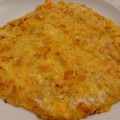 El cooksnap de Victor cuando hizo Tortilla de calabaza con col y langostinos 🦐.