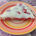 El cooksnap de Viviana Salgado cuando hizo Kuchen alemán con frutillas.