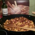 El cooksnap de rostock cuando hizo Migas extremeñas.