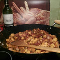 El cooksnap de rostock cuando hizo Migas extremeñas.