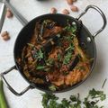 Seema Raghav का कुकस्नैप जब उन्होंने हैदराबादी बघारे बैंगन(Hyderabadi Baghare Baigan recipe in hindi) बनाया था।