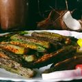 Rekha Devi का कुकस्नैप जब उन्होंने भरवा भिंडी विद अनियन बेबी (Bharwan bhindi with onion baby recipe in hindi) बनाया था।