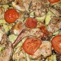 El cooksnap de Maria Garcia cuando hizo Conejo al horno.