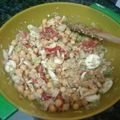 El cooksnap de Gisela Giralt cuando hizo Ensalada de garbanzos.