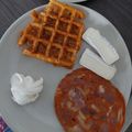 Bába Magdolna Cooksnap-ja, amikor elkészítette a(z) Tepertős gofri receptet.