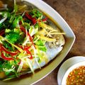 รูป Cooksnap ของ Kanpong Parnnark เมื่อเขาทำ ปลาจาระเม็ดนึ่งซีอิ๊ว