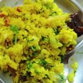 Shweta Khode Thengadi's cooksnap of when they made कांदे पोहे (kande pohe recipe in marathi).