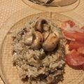 El cooksnap de Julieta Luján cuando hizo Risotto de champiñones.