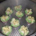 Cooksnap dari rrrsuryaaaa untuk resep Bolu Kukus Mekar Semangka (Tanpa Soda)