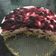 El cooksnap de Marga Murlà cuando hizo Tarta de queso con mermelada de arándanos.