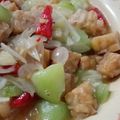 Cooksnap dari Agita Hinata untuk resep Tumis Oyong Tahu/ Sayur Gambas