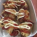 Cooksnap dari lusie lioe untuk resep Sosis Mi Telur Gulung
