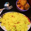 Monimala Pal's cooksnap of when they made বাসন্তী পোলাও(Basanti polou recipe in Bengali).