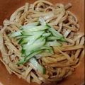 皮爺 的 一根黃瓜熱拌蒜蓉辣味麻醬麵 cooksnap