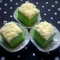 Cooksnap dari Bunda Melvy Sofia untuk resep Brownies Kukus Pandan Keju