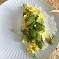 Cooksnap de Barbara quando cozinhou Tapioca com Abacate e Ovo Mexido.