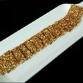 Ketki Dave's cooksnap of when they made પીનટ ચીક્કી (Peanut Chikki Recipe In Gujarati).