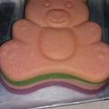 Cooksnap dari Henda untuk resep Bolu Kukus Rainbow